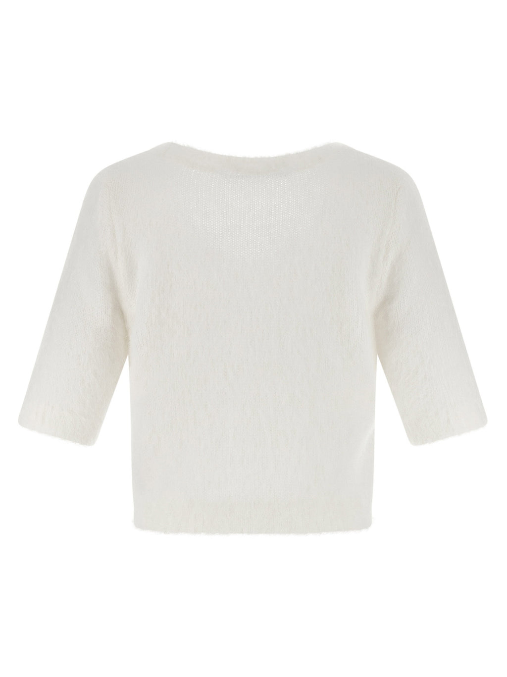 Alessandra Rich Carded Mohair Sweater