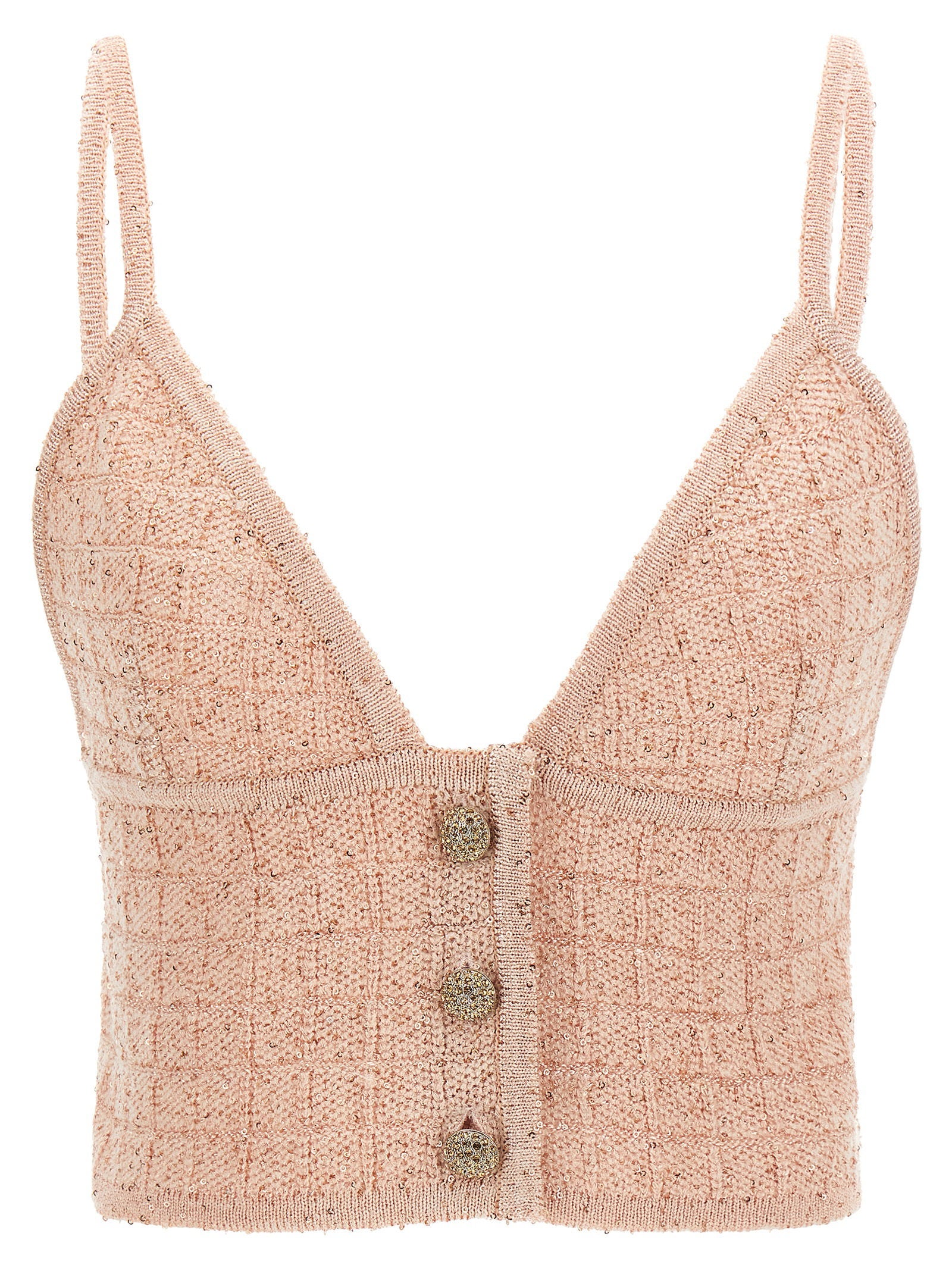 Alessandra Rich Sequin Top