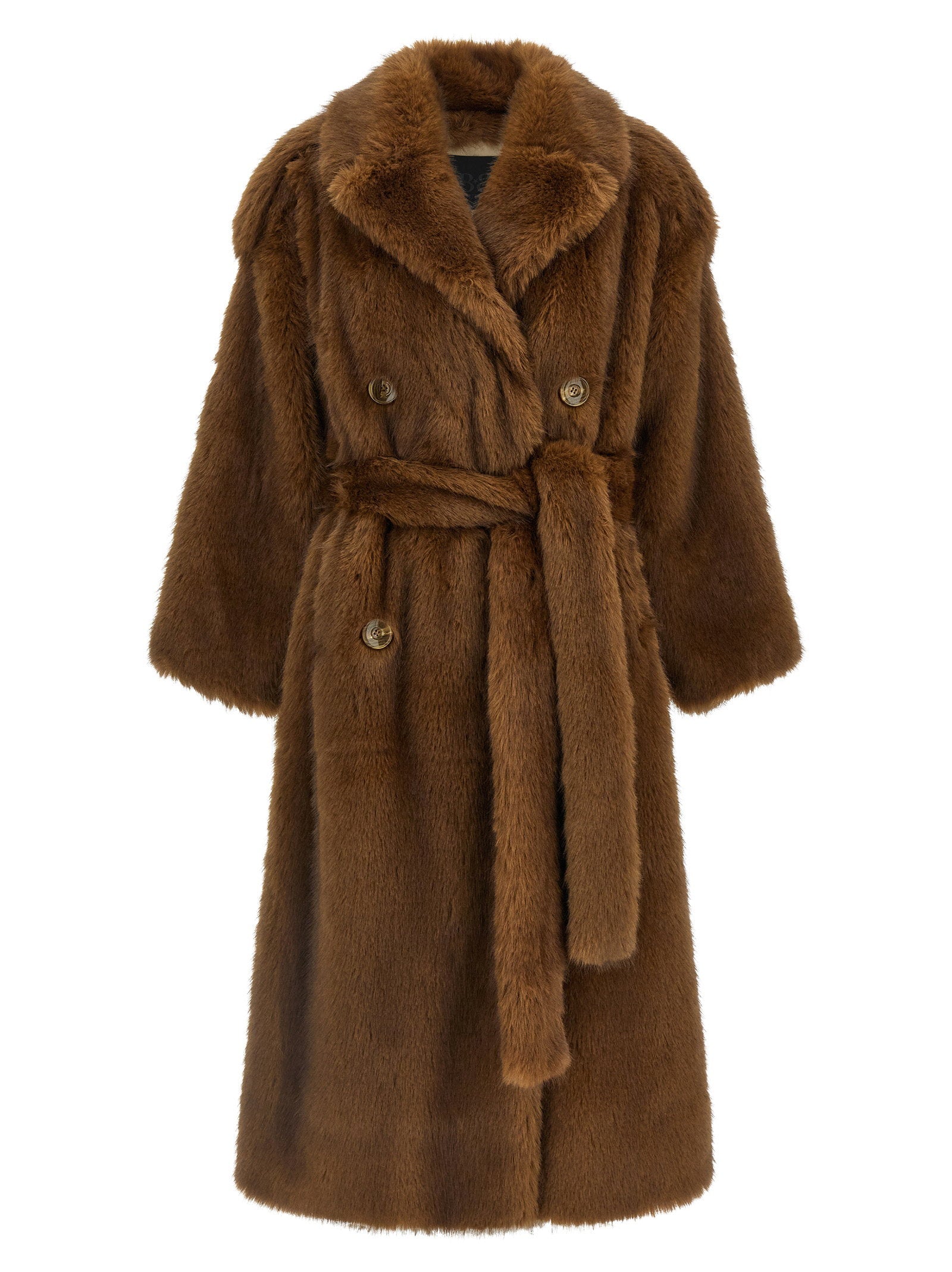 B&B Couture Farrah Eco-fur Coat