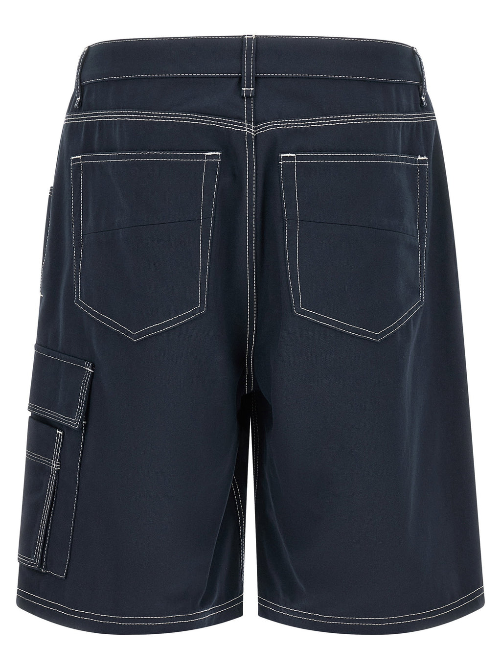 Fendi Bermuda Cargo Canvas Shorts