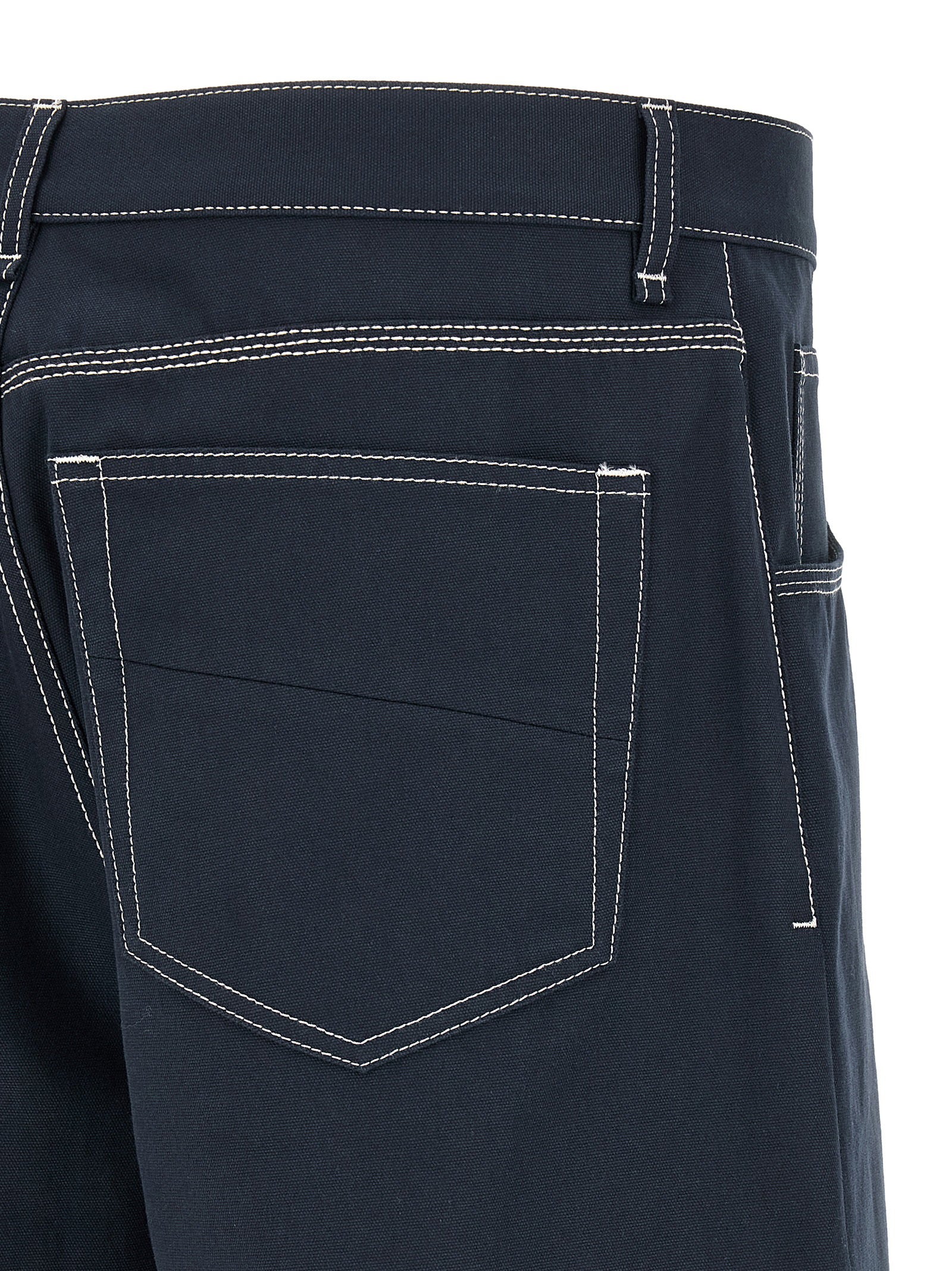 Fendi Bermuda Cargo Canvas Shorts