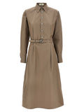 Fendi Chemisier Midi Dress