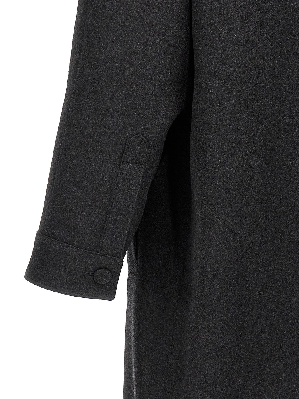Fendi Single-breasted Cashmere Coat