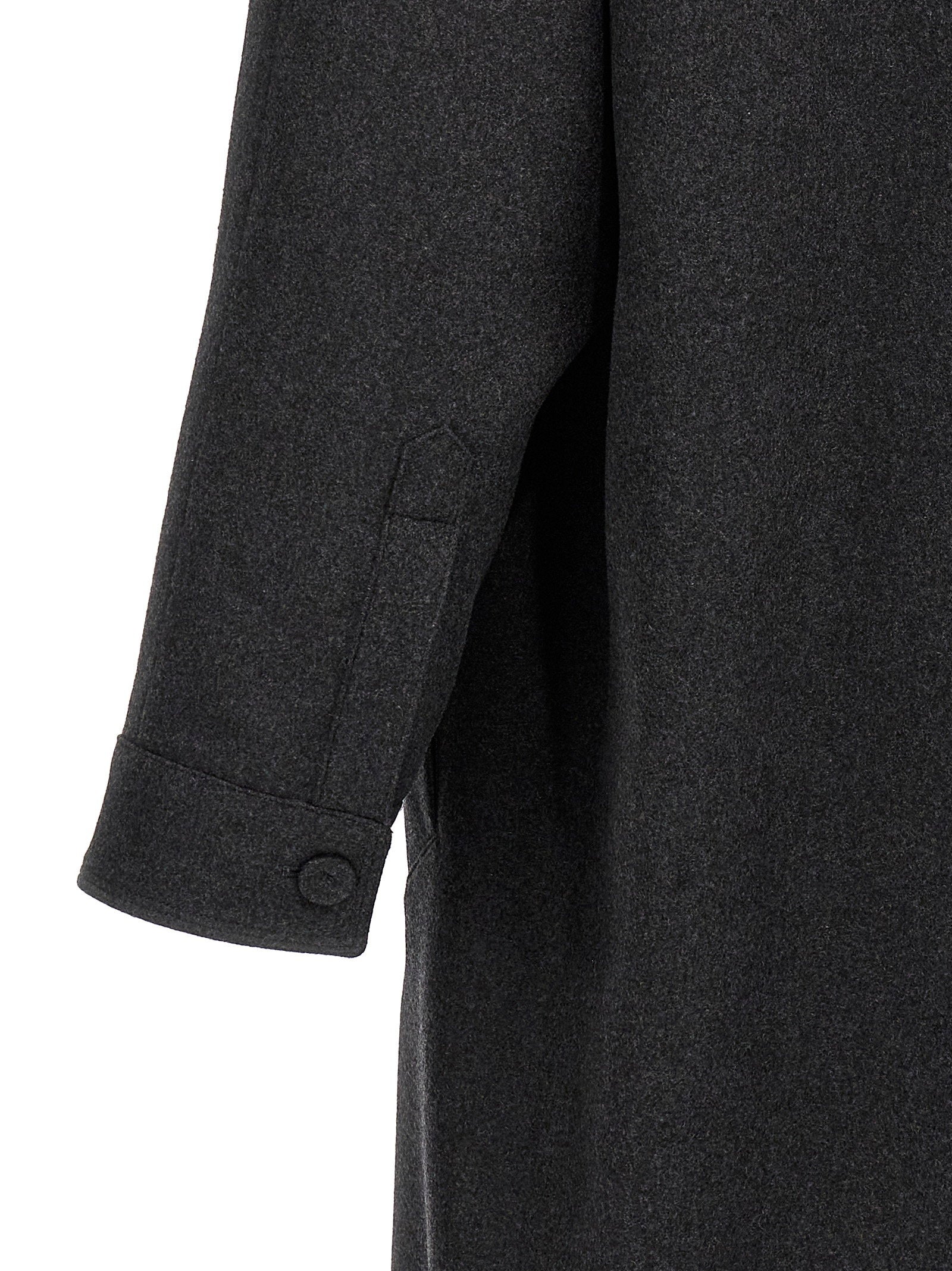 Fendi Single-breasted Cashmere Coat