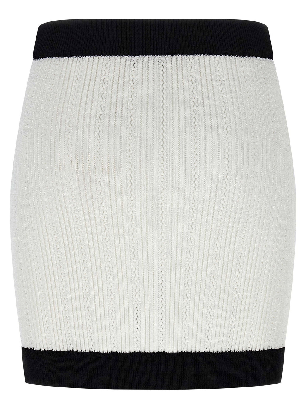 Balmain Two-tone Miniskirt