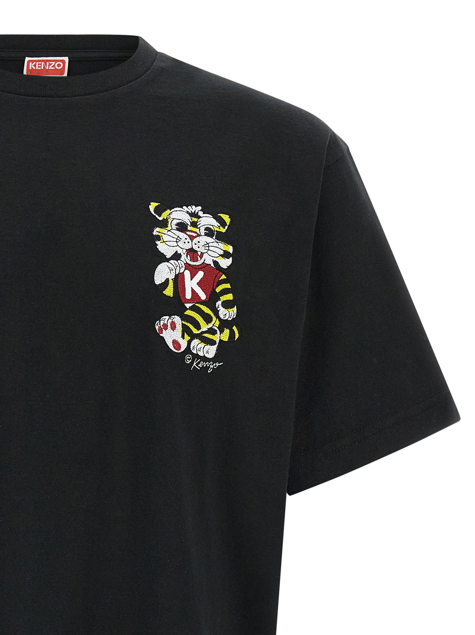 Kenzo Wild Tiger Embroidered T-shirt