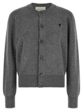Ami Paris Ami De Coeur Cardigan