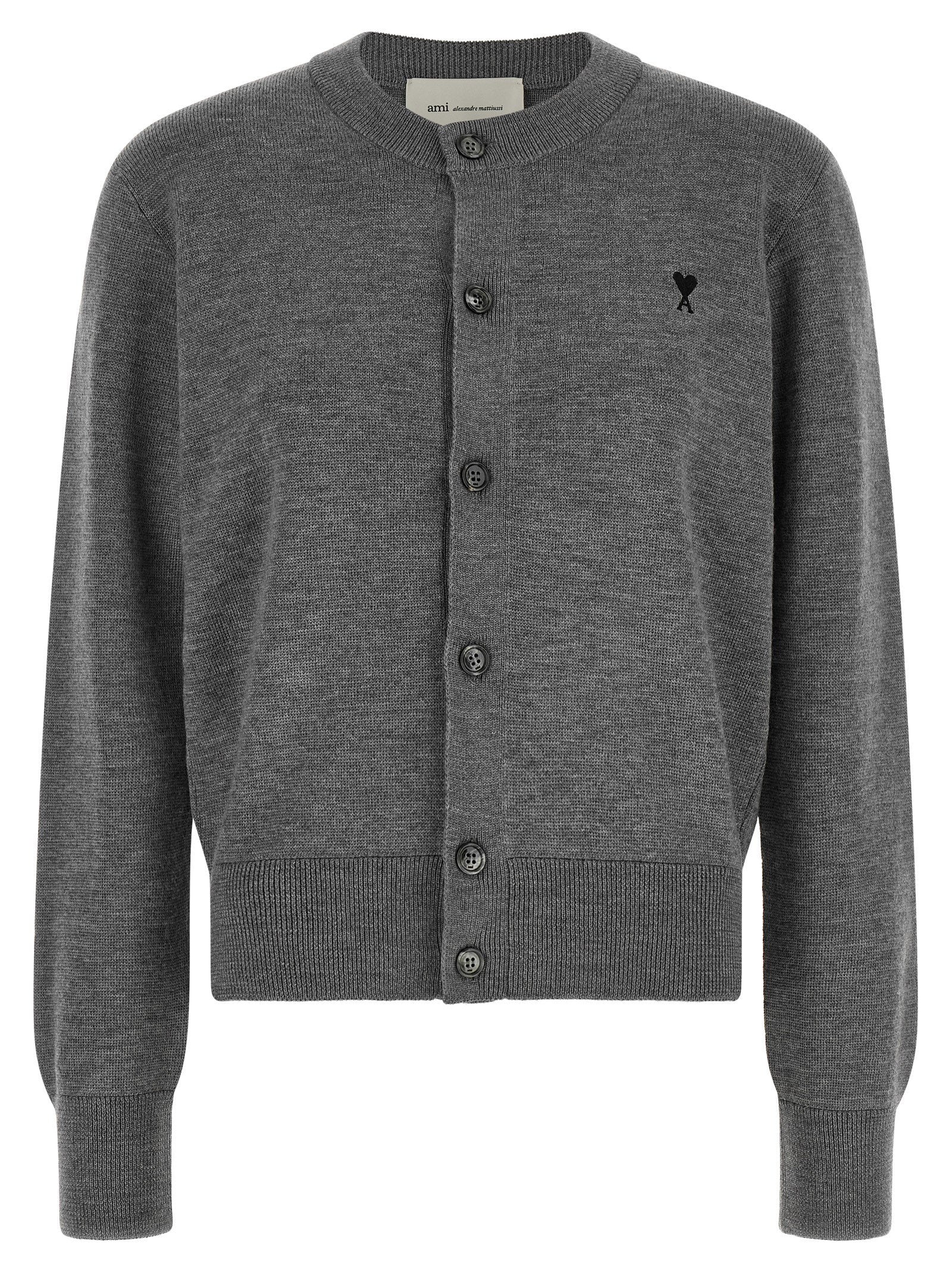Ami Paris Ami De Coeur Cardigan