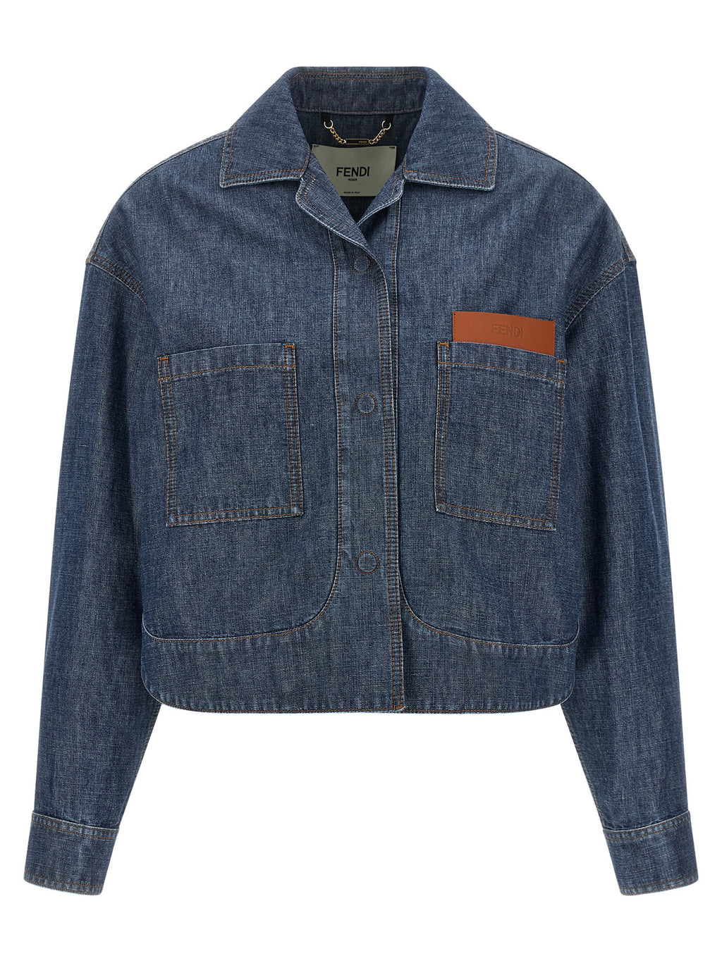 Fendi Chambray Denim Jacket
