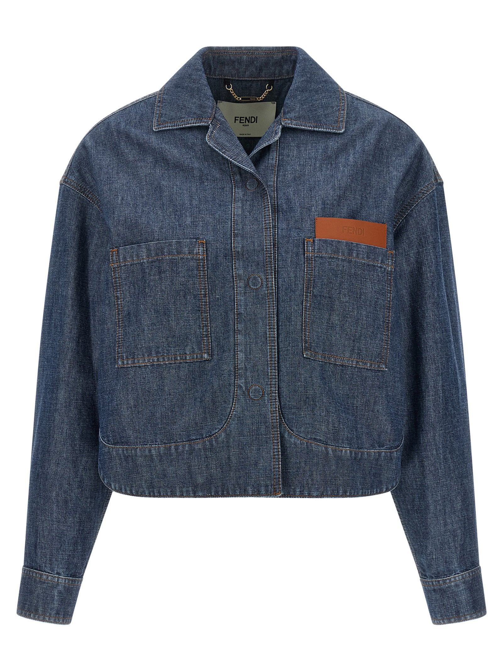 Fendi Chambray Denim Jacket