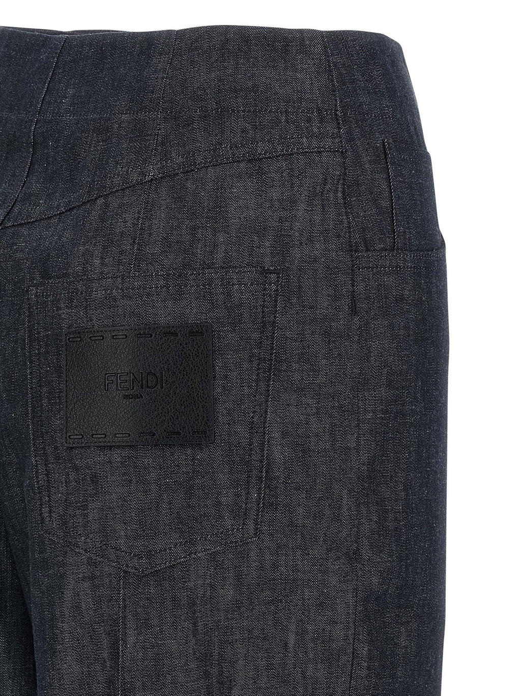 Fendi Roma Patch Jeans