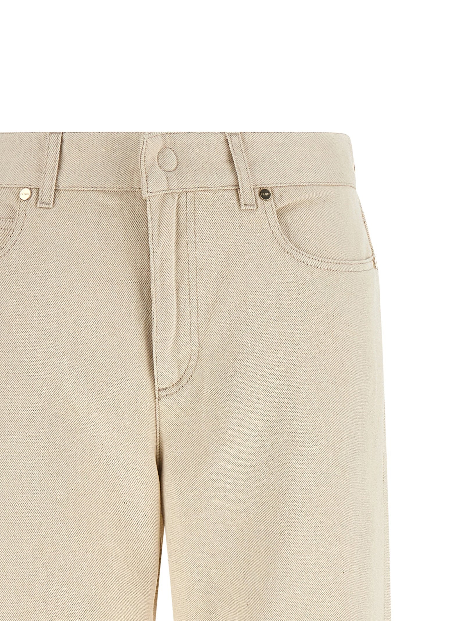 Fendi Ff Reverse Jeans