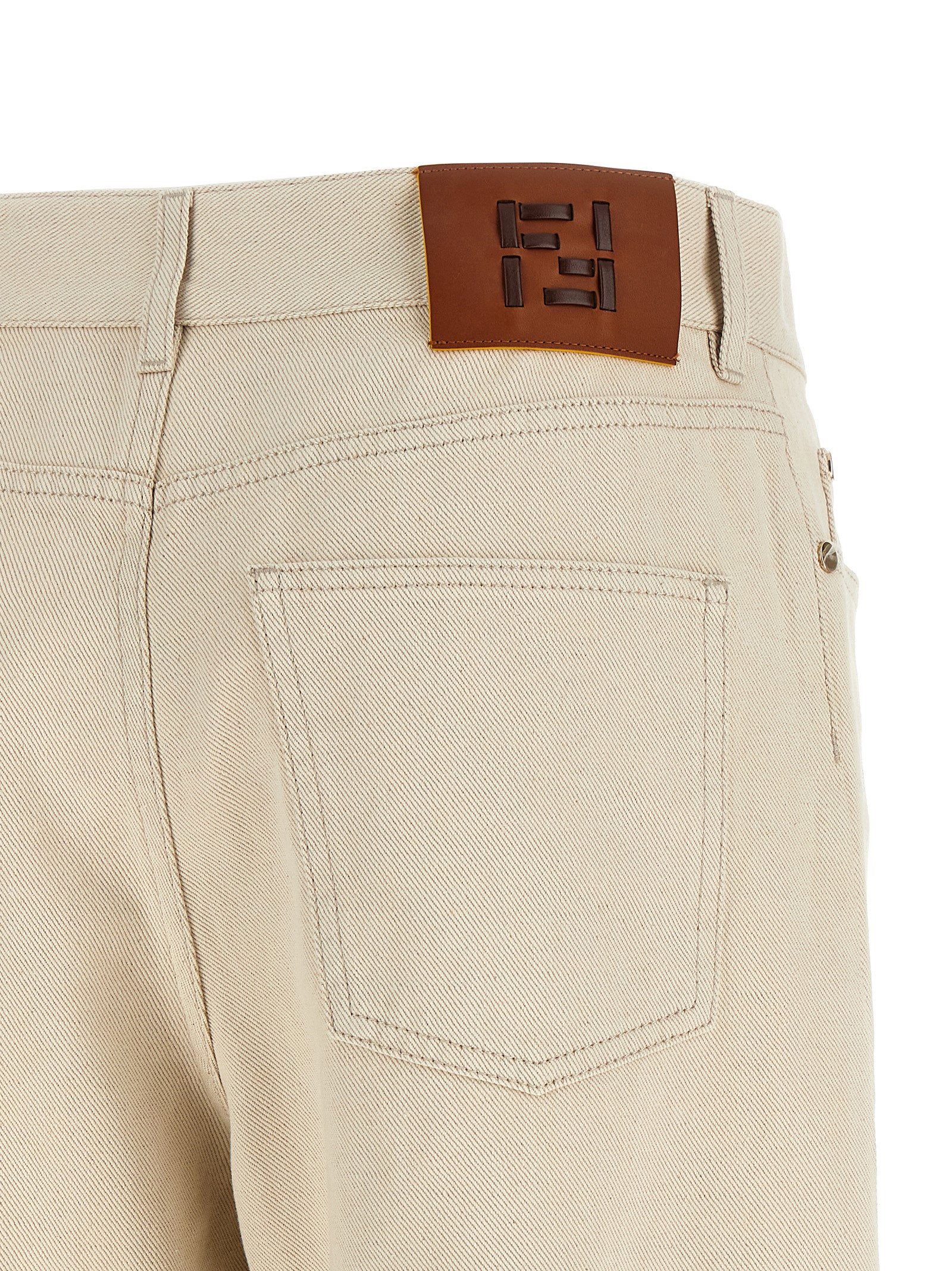 Fendi Ff Reverse Jeans