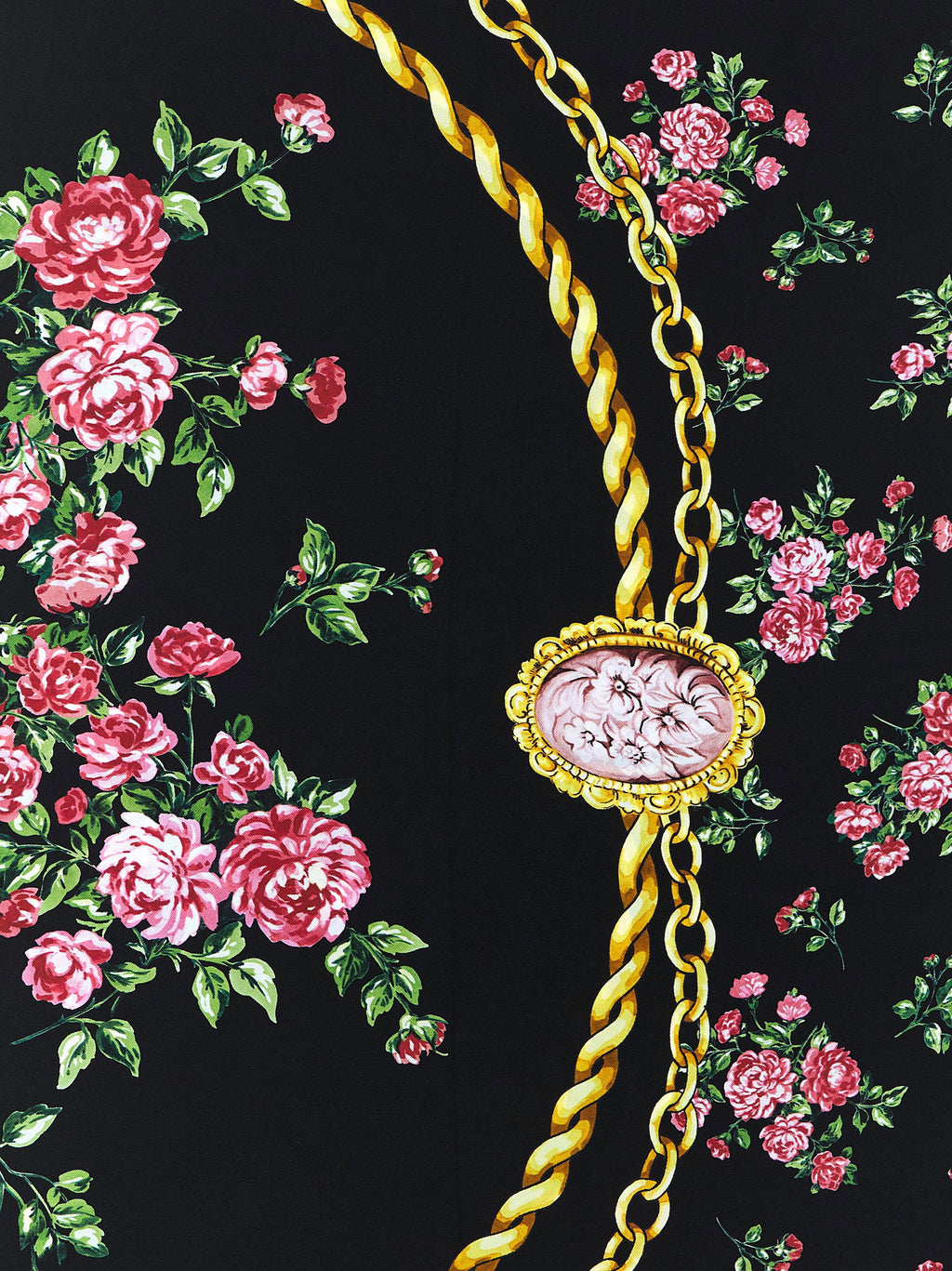 Dolce & Gabbana Mazzolini Di Rose Scarf