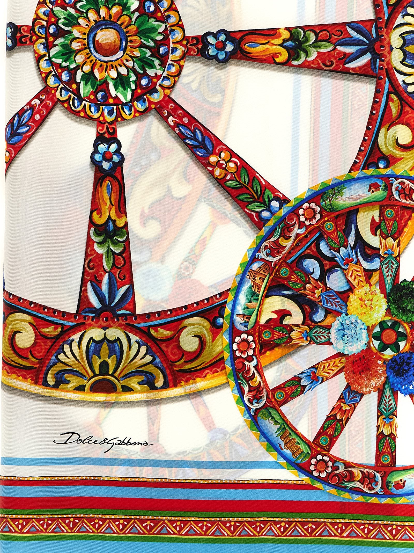 Dolce & Gabbana Carretto Scarf