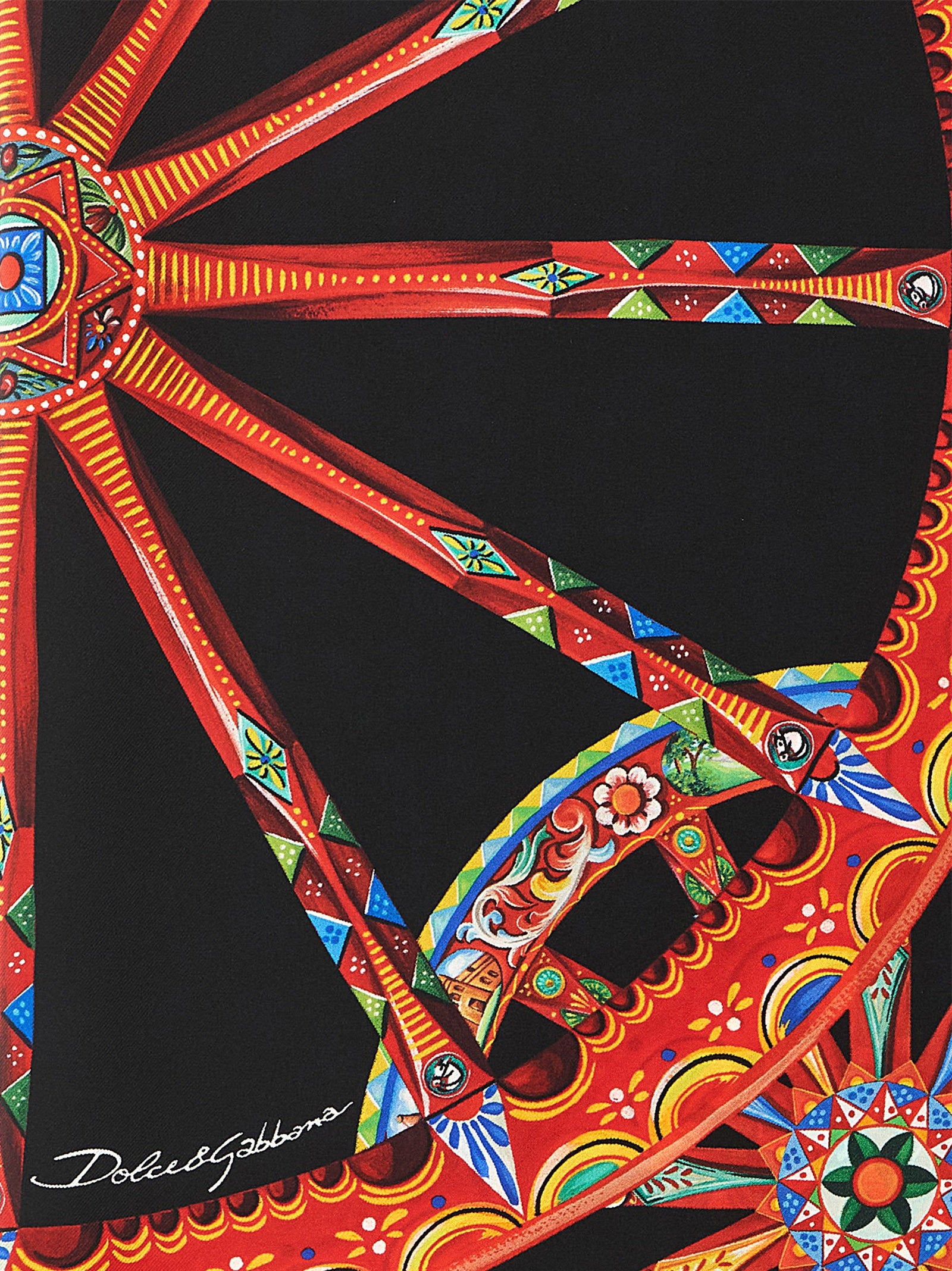 Dolce & Gabbana Carretto Scarf