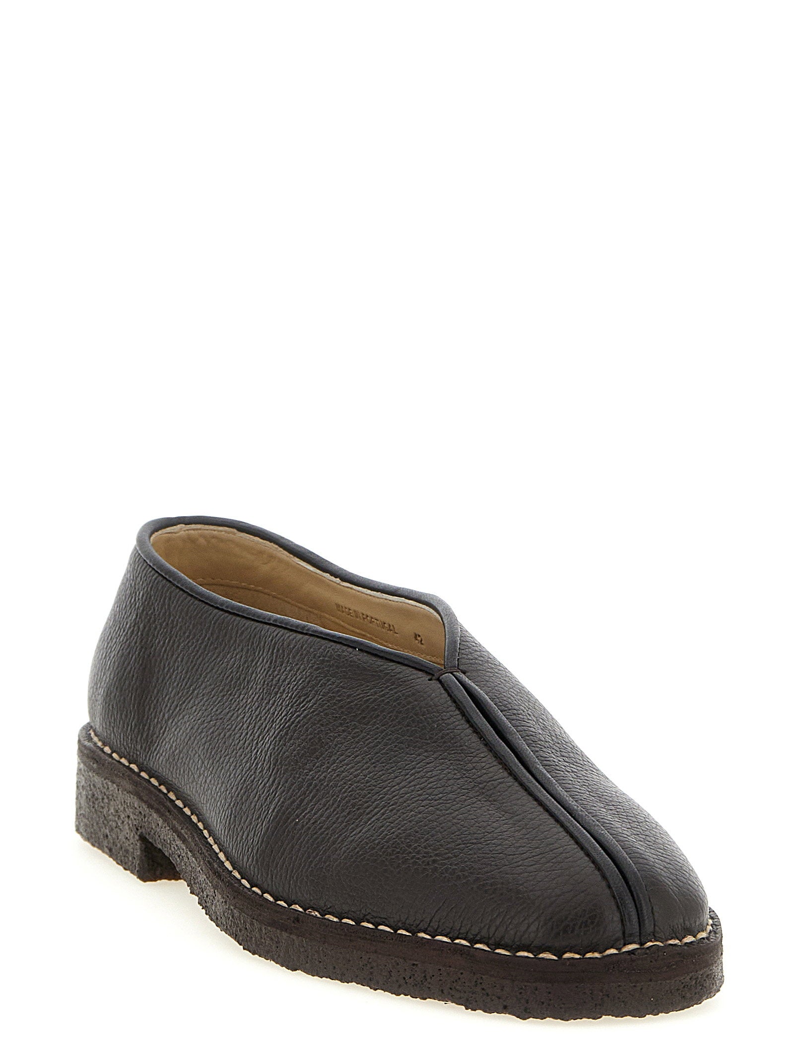 Lemaire Piped Crepe Slippers