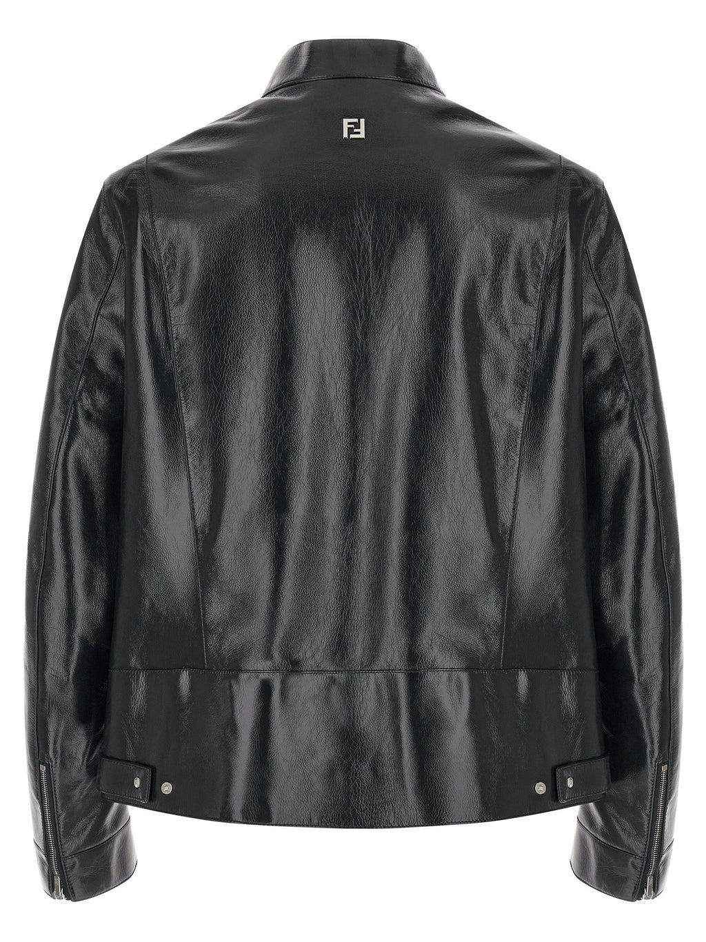 Fendi Lacquered Leather Blouson