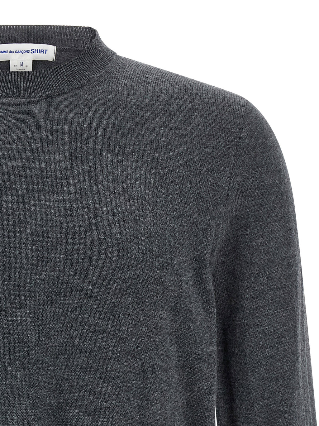 Comme Des Garcons Shirt Intarsia Sweater