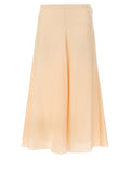 Fendi Ff Silk Skirt