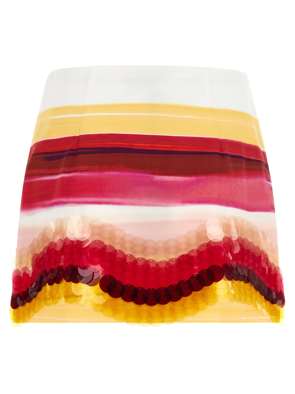 Fendi Striped Cotton Skirt