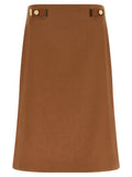 Fendi New Linen Skirt