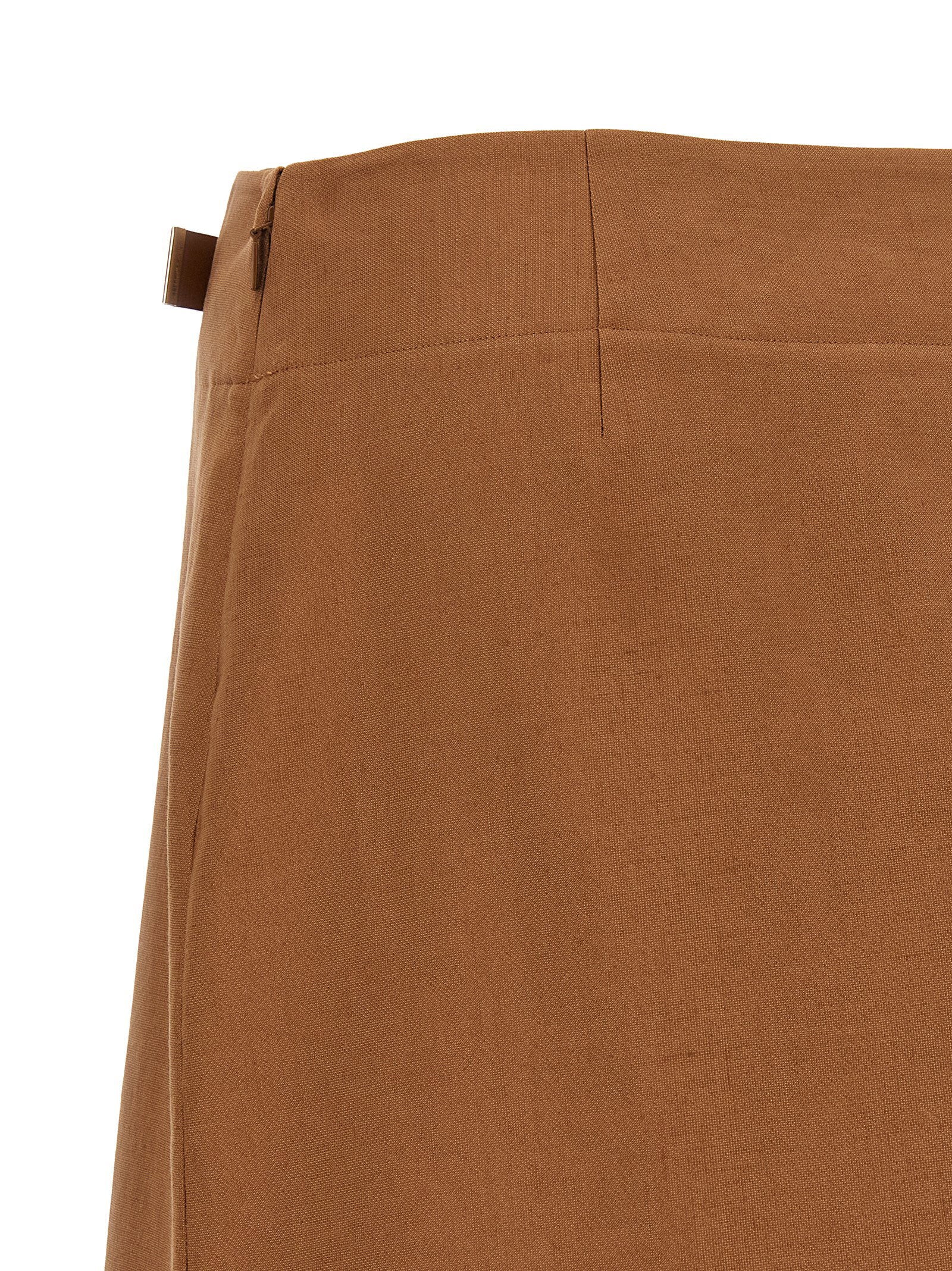 Fendi New Linen Skirt