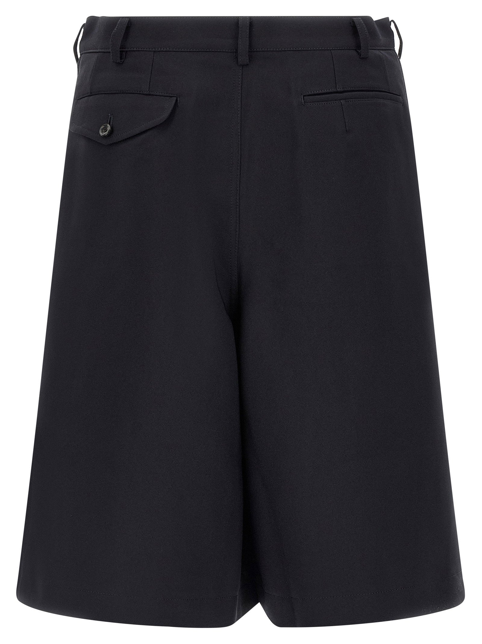 Comme Des Garcons Shirt Zip Bermuda Shorts