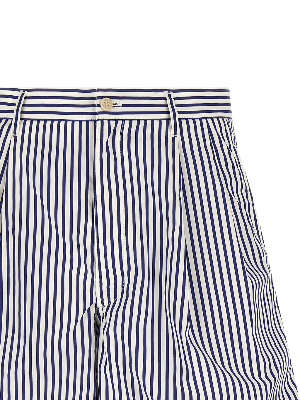 Comme Des Garcons Shirt Cotton Bermuda Shorts