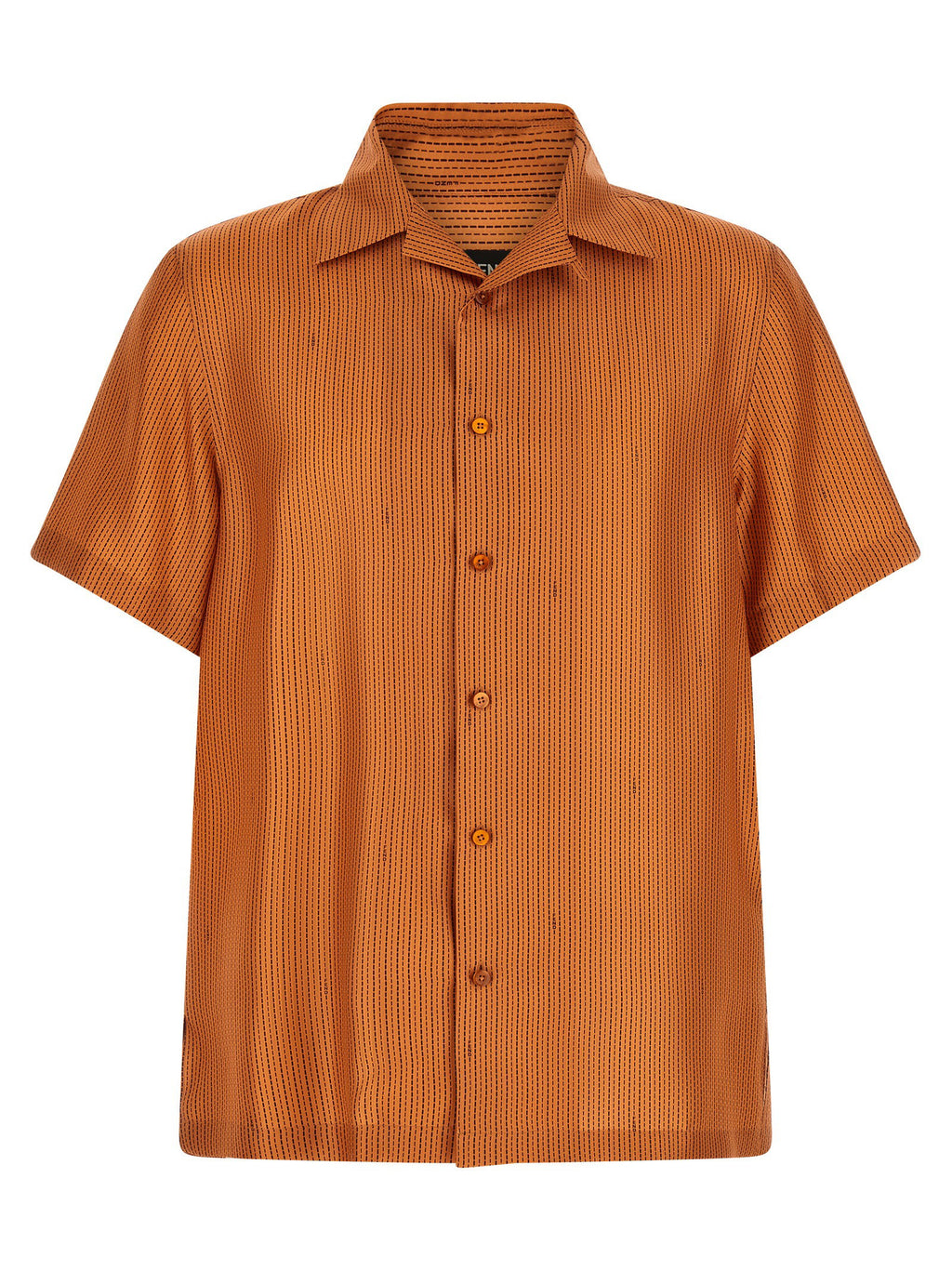Fendi Selleria Stitching Silk Shirt