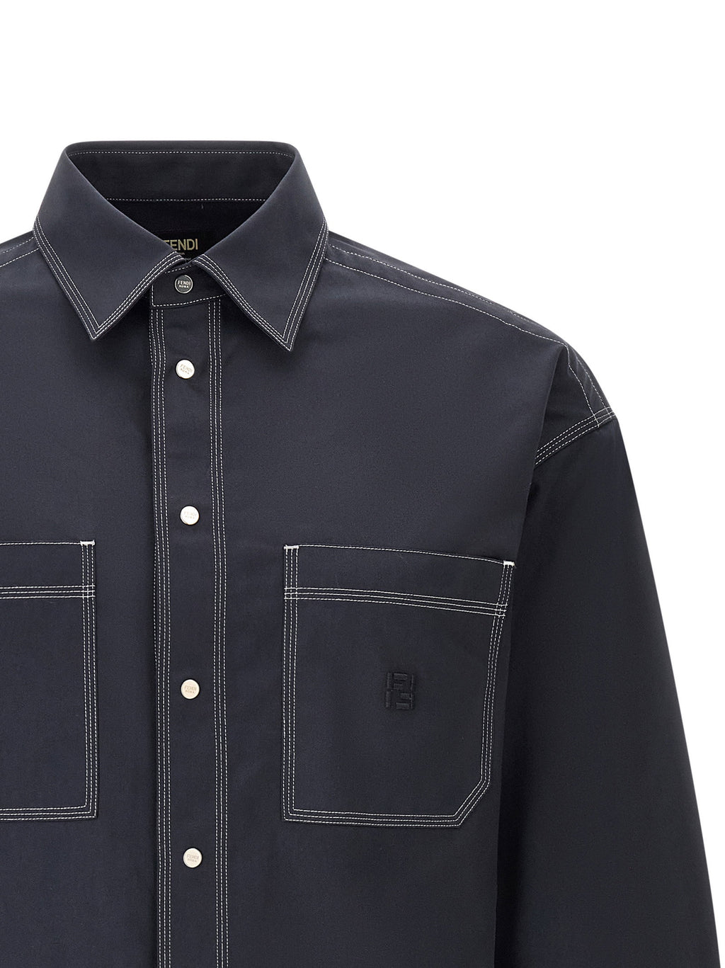 Fendi Ff Selleria Logo Shirt