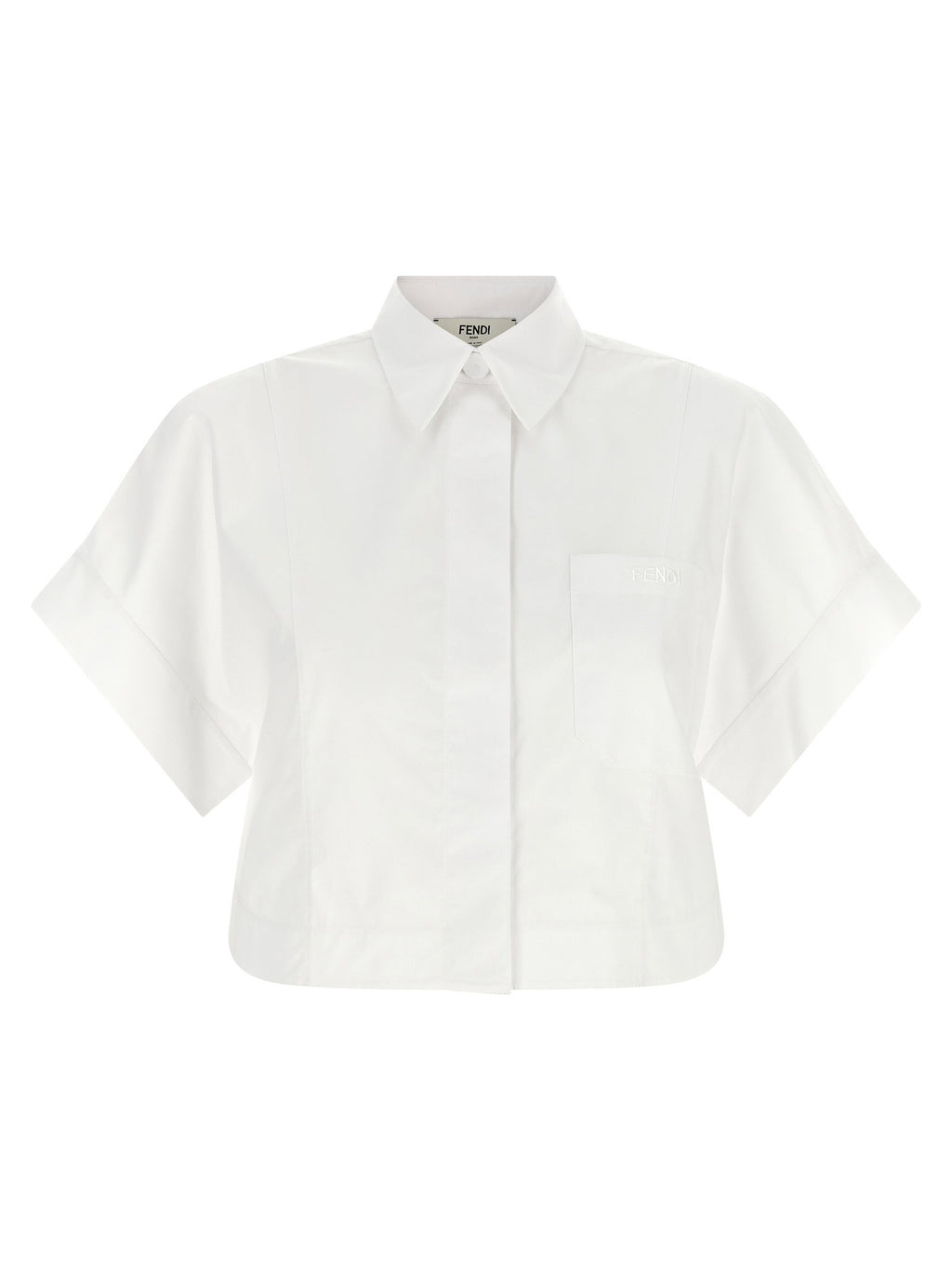 Fendi Maxi Button Shirt