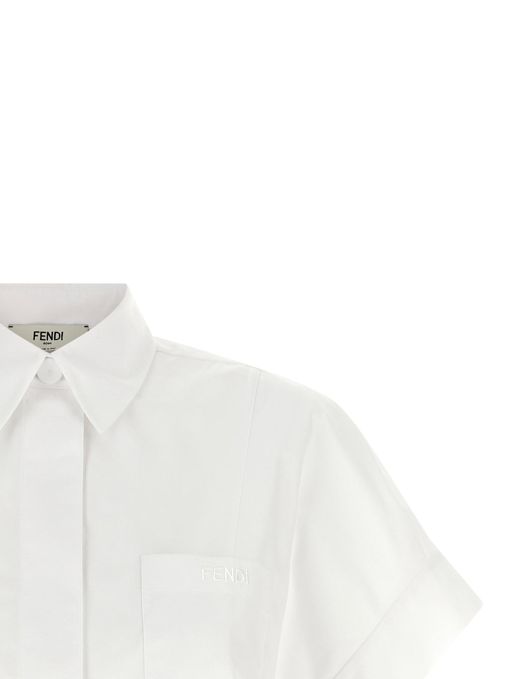 Fendi Maxi Button Shirt