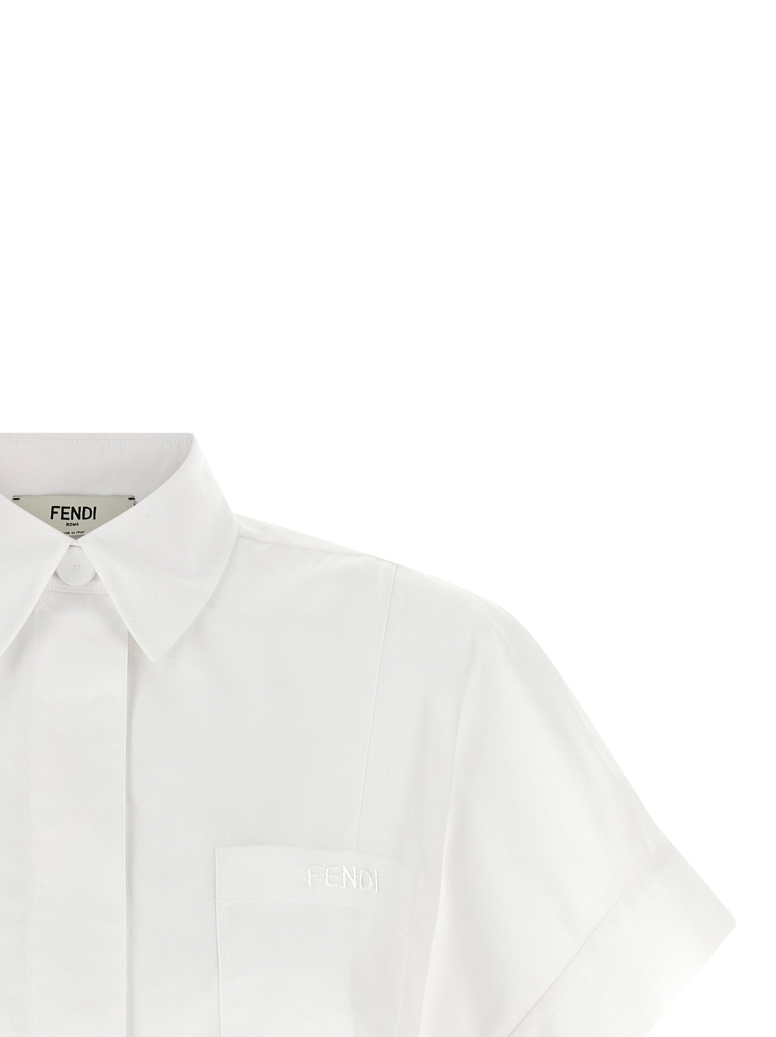 Fendi Maxi Button Shirt