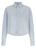 Ami Paris Ami De Coeur Cropped Shirt