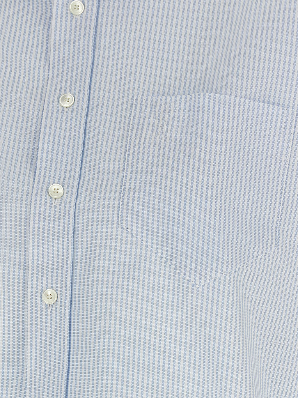 Ami Paris Ami De Coeur Cropped Shirt
