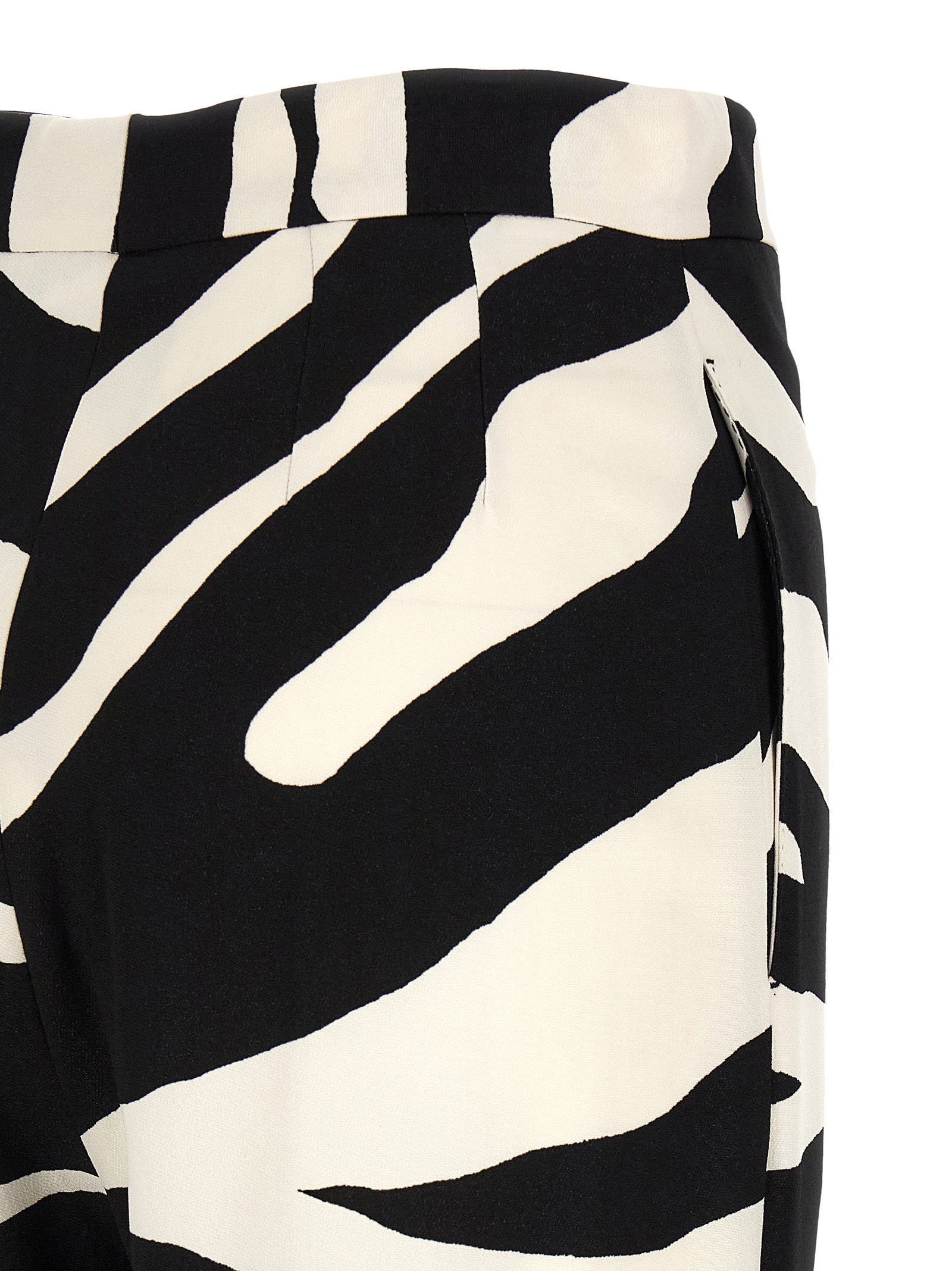 Dolce & Gabbana Zebra Print Palazzo Pants