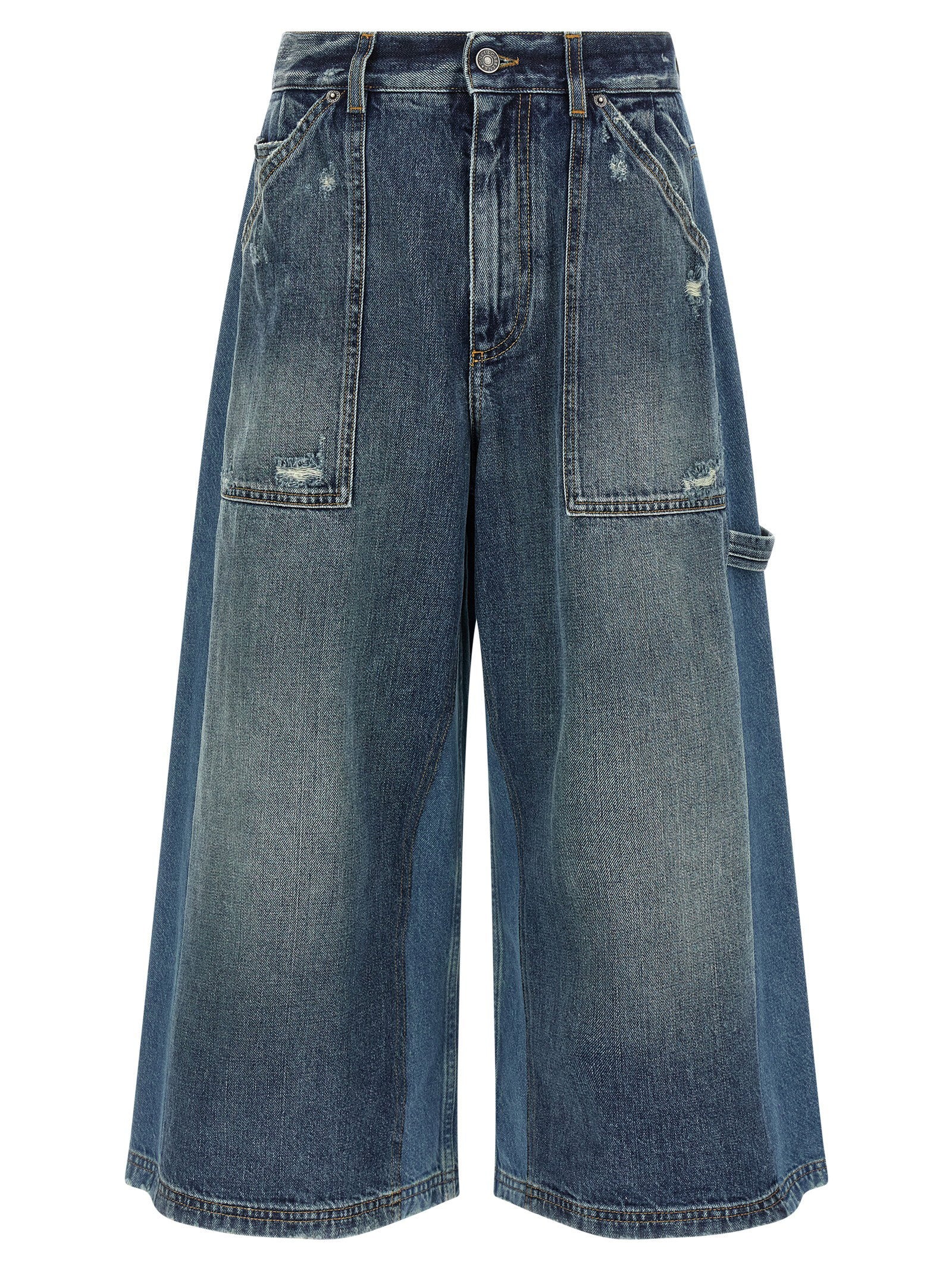 Dolce & Gabbana Denim Bermuda Shorts