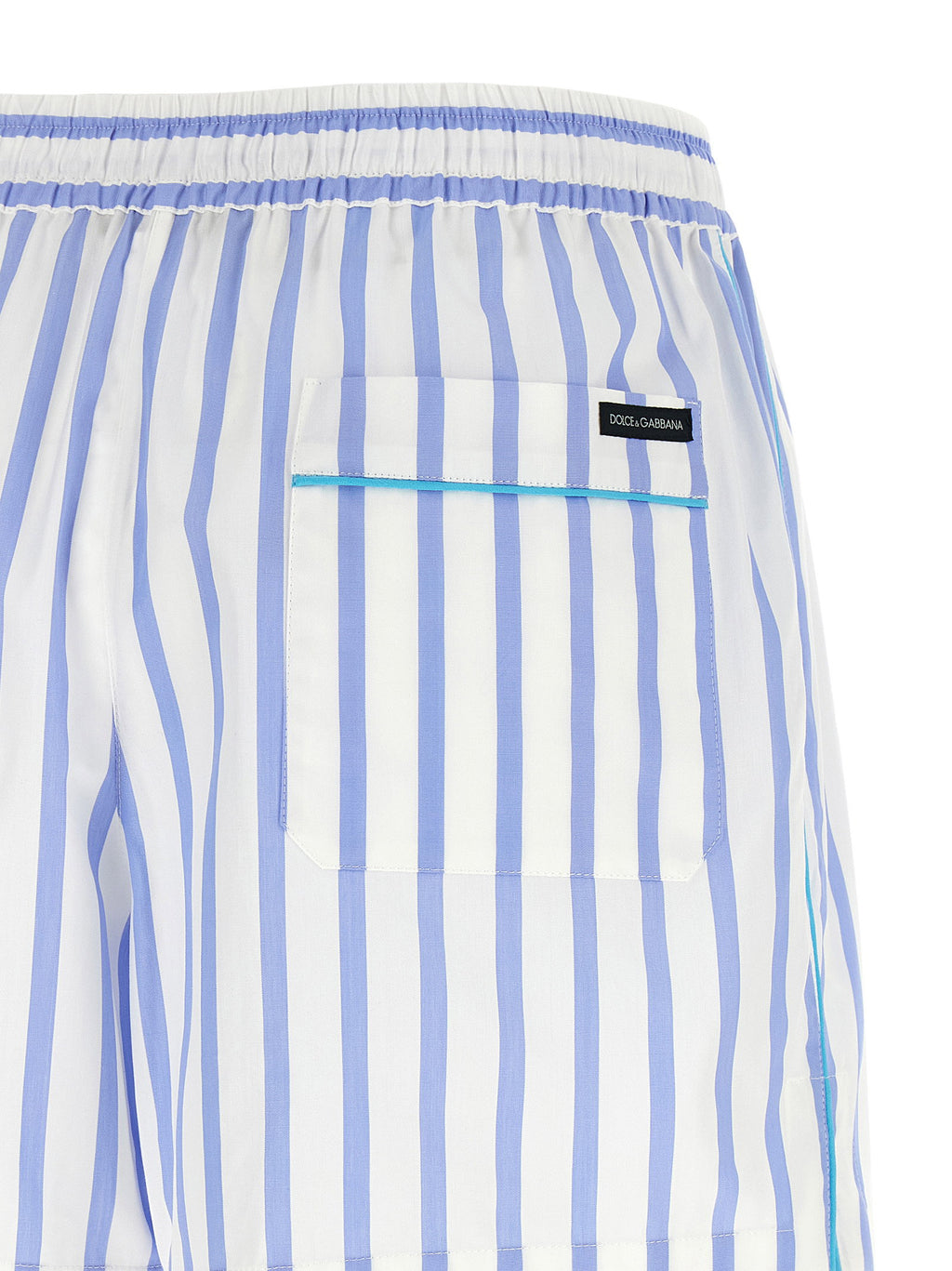 Dolce & Gabbana Striped Bermuda Shorts