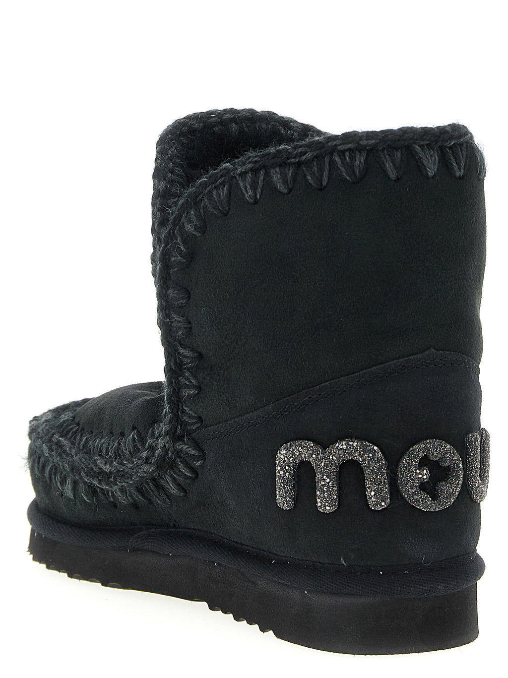 Mou Eskimo 18 Glitter Logo Ankle Boots