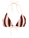 Fendi Pequin Reversible Bikini Top