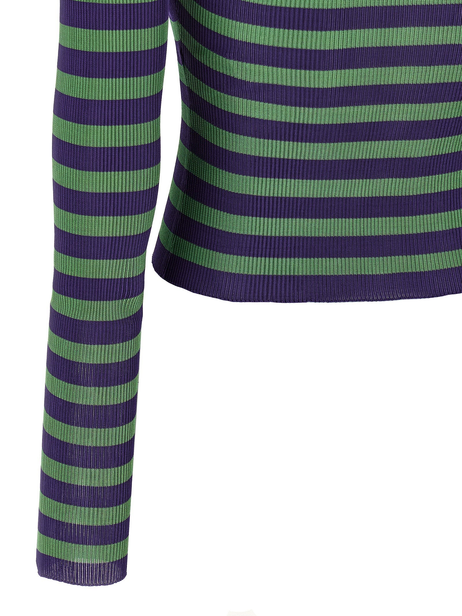Dolce & Gabbana Striped Viscose Sweater