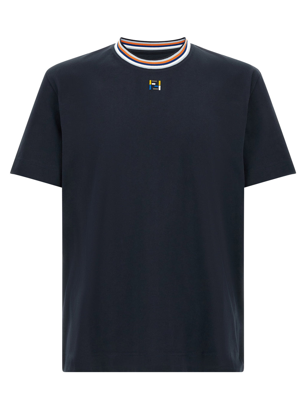 Fendi Ff Stitching T-shirt