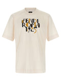 Fendi Roma 1925 Print T-shirt