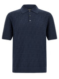 Fendi Ff Cotton Polo Shirt