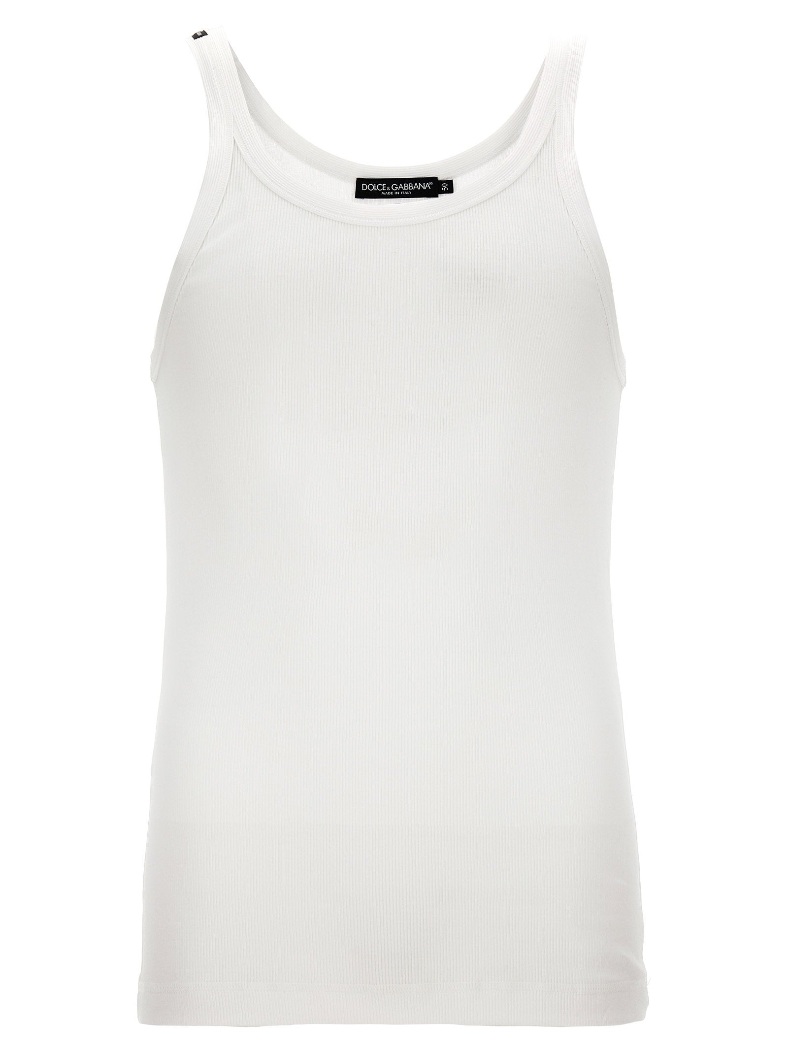 Dolce & Gabbana Ribbed Tank Top