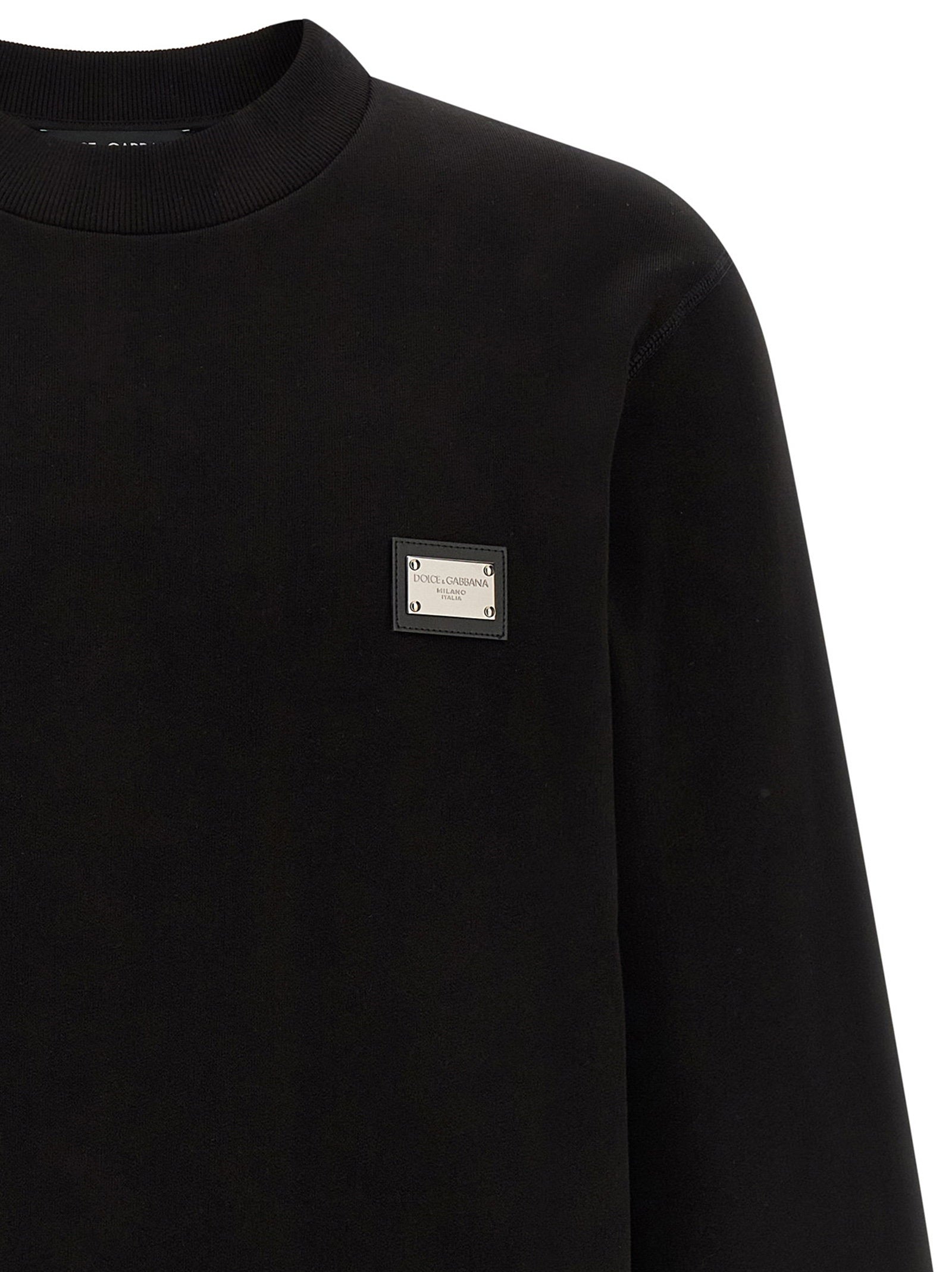 Dolce & Gabbana Logo Plate Sweatshirt