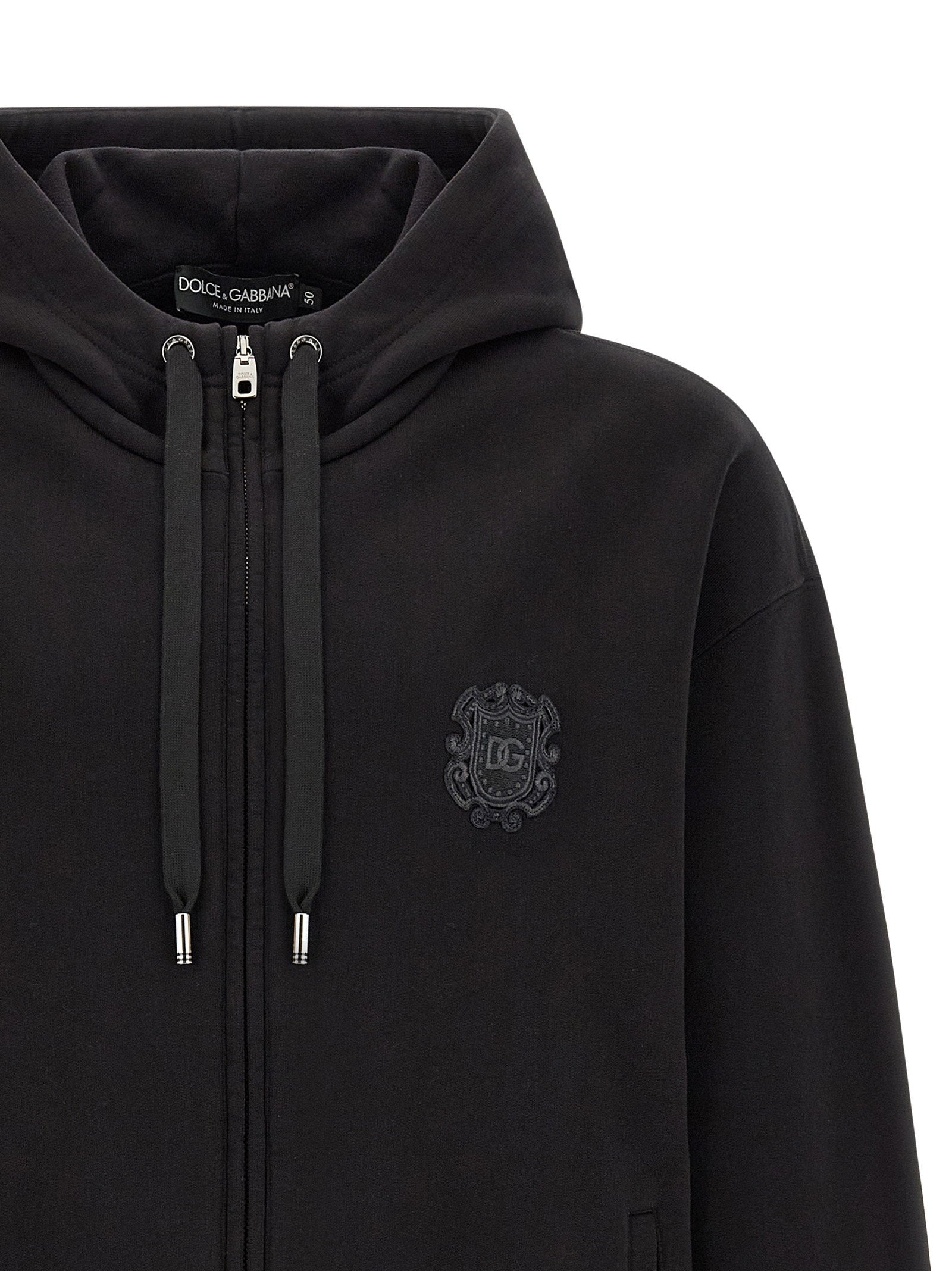 Dolce & Gabbana Coat Of Arms Logo Hoodie