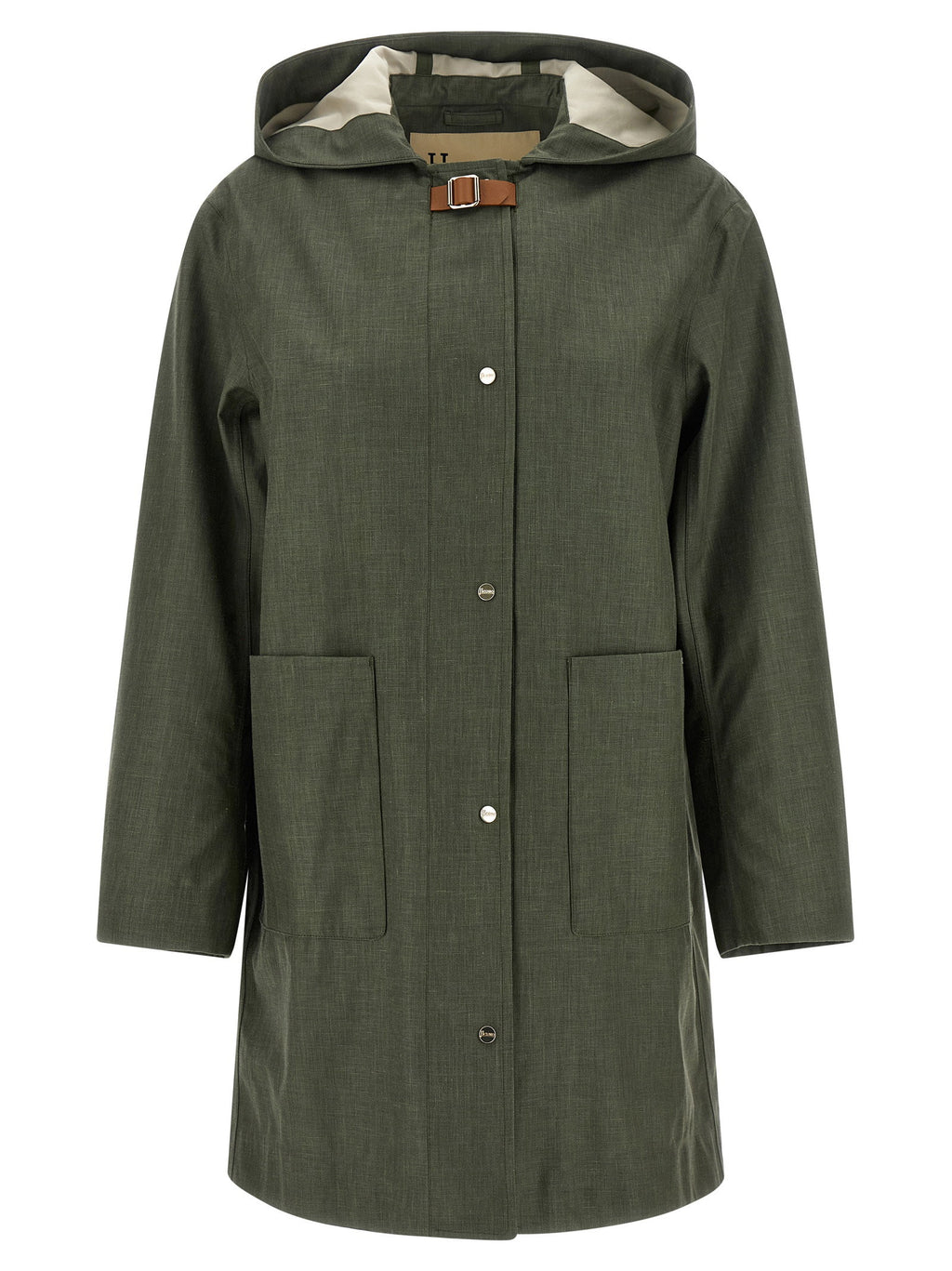 Herno Linen Raincoat