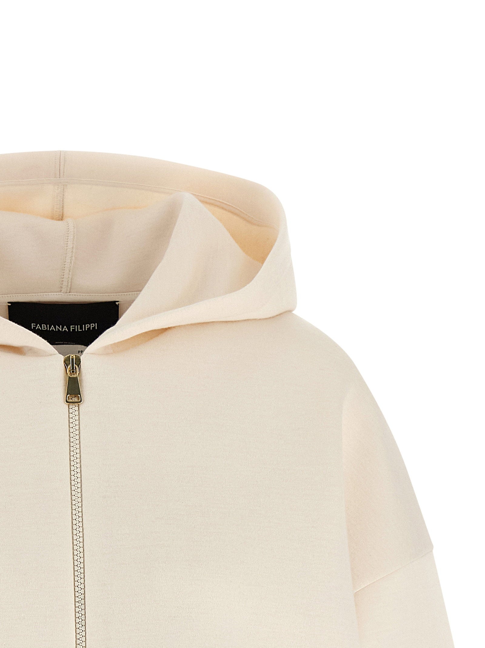 Fabiana Filippi Scuba Cashmere Hoodie